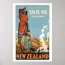Suche nach neuseeland reise poster Klassische reiseillustration