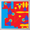Suche nach geometrische abstraktion poster Lebendig