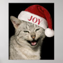 Suche nach funny santa poster Katze