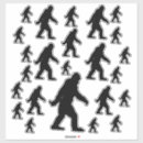 Suche nach schwarze füße aufkleber Sasquatsch