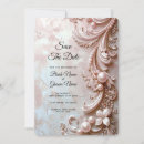 Suche nach rosa perlen save the date Elegant