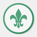 Suche nach fleur de lis magnete Grün