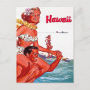 Suche nach vintage surf postkarten Hawaii