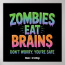 Suche nach zombien poster Lustig
