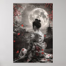 Suche nach japanische frau poster Kirschblüte