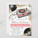 Suche nach vintage vinyl einladungen Retro geburtstagsfeier