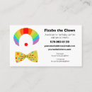 Suche nach clown visitenkarten Kinderunterhaltung