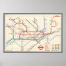 Suche nach london untergrund poster Vintage landkarten