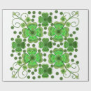 Suche nach kleeblätter geschenkpapier Grün und weiß