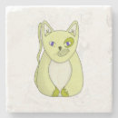 Suche nach gelbe katze untersetzer Kitty