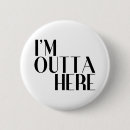 Suche nach draußen buttons Typografie