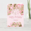 Suche nach rosa ballons karten Gold