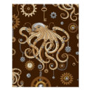 Suche nach tintenfische poster Steampunk tintenfisch