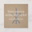 Suche nach kellner visitenkarten Abendessen