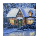 Suche nach schneeszene untersetzer Winterszene