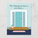 Suche nach neues zuhause postkarten Adressenwechsel