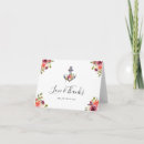 Suche nach anker und blumen karten Aquarell