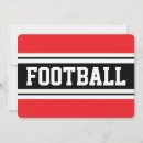 Suche nach fußball einladungen Schwarz