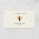 Suche nach honigbienen visitenkarten Vintage