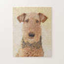Suche nach airedale terrier puzzle Hund