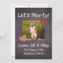 Suche nach adoption party einladung einladungen Hund