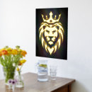 Suche nach könig der tiere poster Königlich