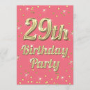 Suche nach 29 geburtstag einladungen Für sie
