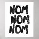 Suche nach nom nom poster Nom nom nom