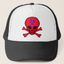 Suche nach totenkopf kappen Rot