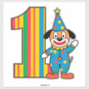 Suche nach bunter clown aufkleber Für kinder
