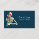 Suche nach skeleton visitenkarten Knochen