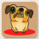 Suche nach cartoon mops untersetzer Lustiger hund