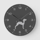 Suche nach weimaraner wanduhren Hund