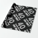 Suche nach lustiger 40 geburtstag geschenkpapier Vierzig