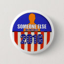 Suche nach jemand buttons Präsident