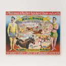 Suche nach vintager zirkus puzzle Chromolithographie