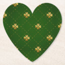 Suche nach st patrick tag untersetzer Gold
