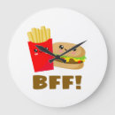 Suche nach fast food wanduhren Niedlich