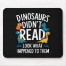 Suche nach dinosaurier für kinder mousepads Lernen macht spaß