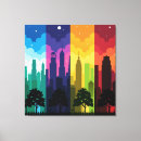Suche nach silhouetten leinwandbilder Bunt