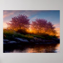 Suche nach flusslandschaften poster Sonnenuntergang