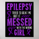 Suche nach epilepsie poster Lila