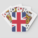 Suche nach der flagge spielkarten Britisch
