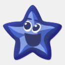 Suche nach sternaufkleber aufkleber Blau