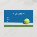Suche nach tennislehrer visitenkarten Ball