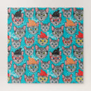 Suche nach tiermuster puzzle Katze