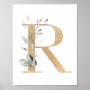 Suche nach buchstabe r poster Monogramm