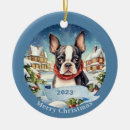 Suche nach boston terrier ornamente Weihnachtsgeschenk