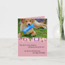 Suche nach golden retriever geburtstag karten Humorvoll