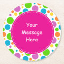 Suche nach bunte punkte untersetzer Mehrfarbig